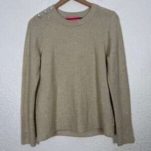 Lilly Pulitzer Morgen Sequin Sweater Size Large